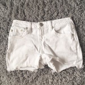 White True Religion Shorts